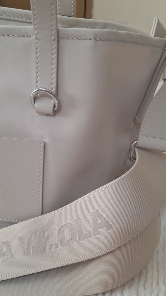 Cartera Bimba y Lola Blanco Piedra – Nueva Colección