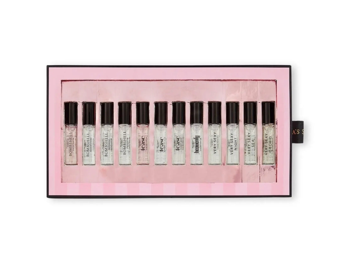 Set 12 perfumes miniatura Victoria’s Secret