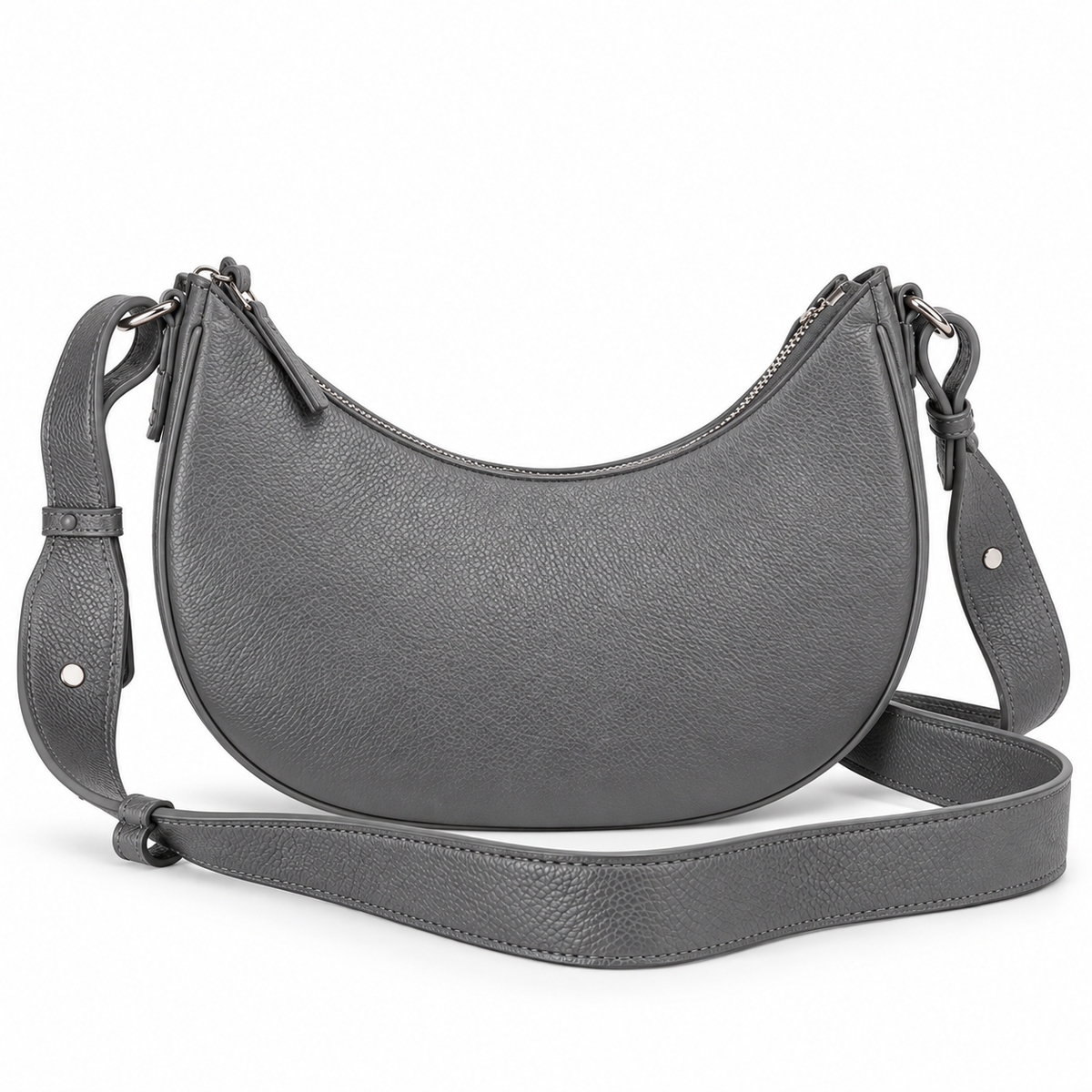 Cartera Moonvibe gris Zadig