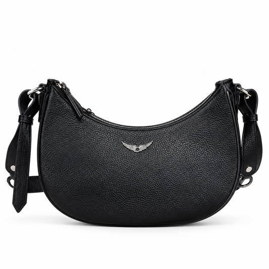 Cartera Moonvibe negra Zadig