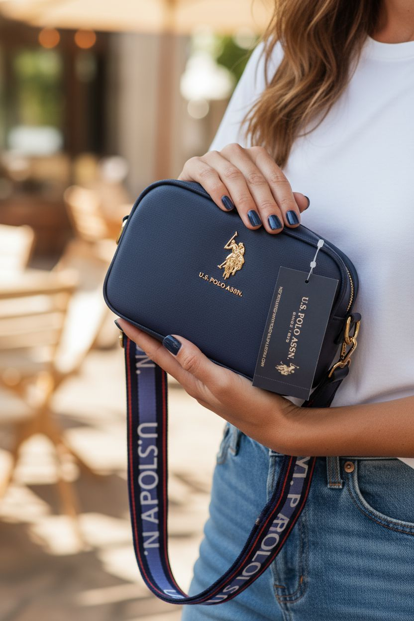 Cartera U.S. Polo Azul marino