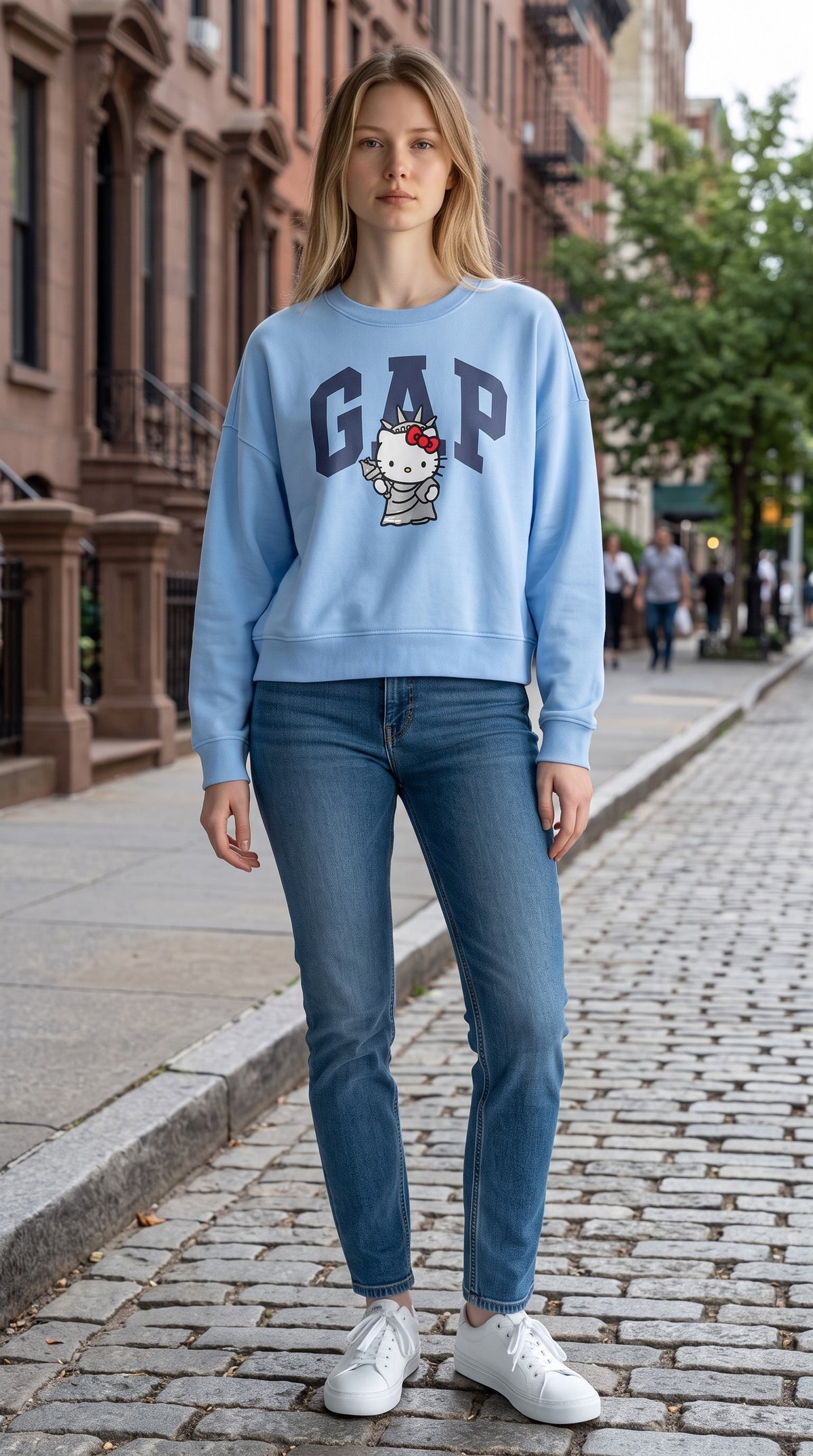 Poleron Mujer Hello Kitty GAP