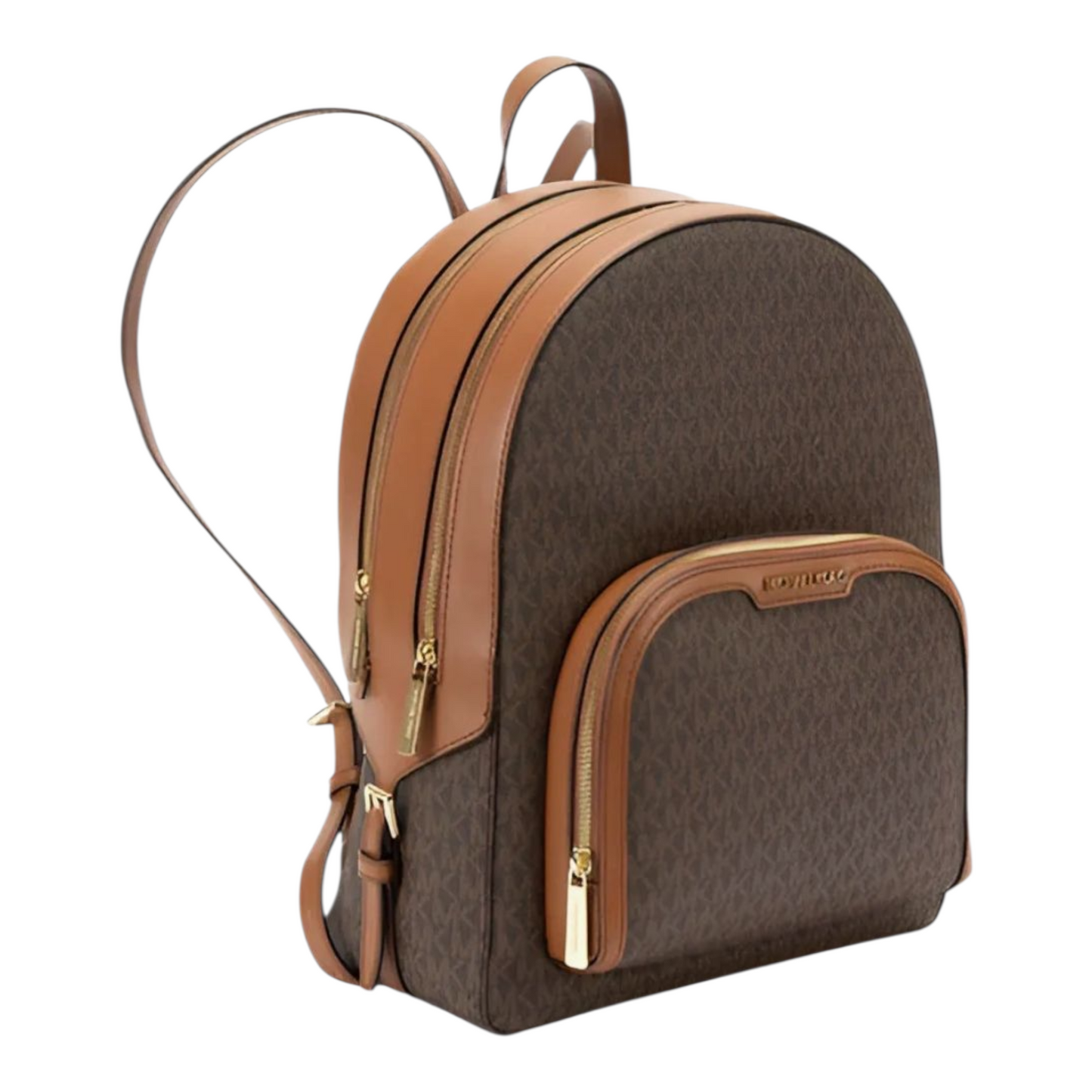 .Mochila Michael Kors Mediana Café Monogram
