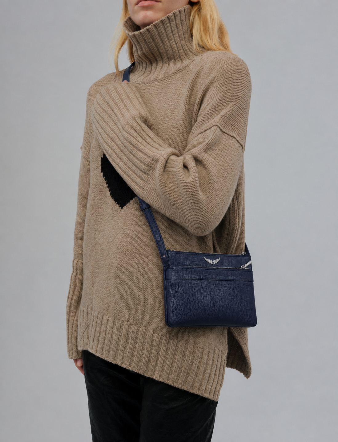 Crossbody Modelo Stella Bag Azul Marino