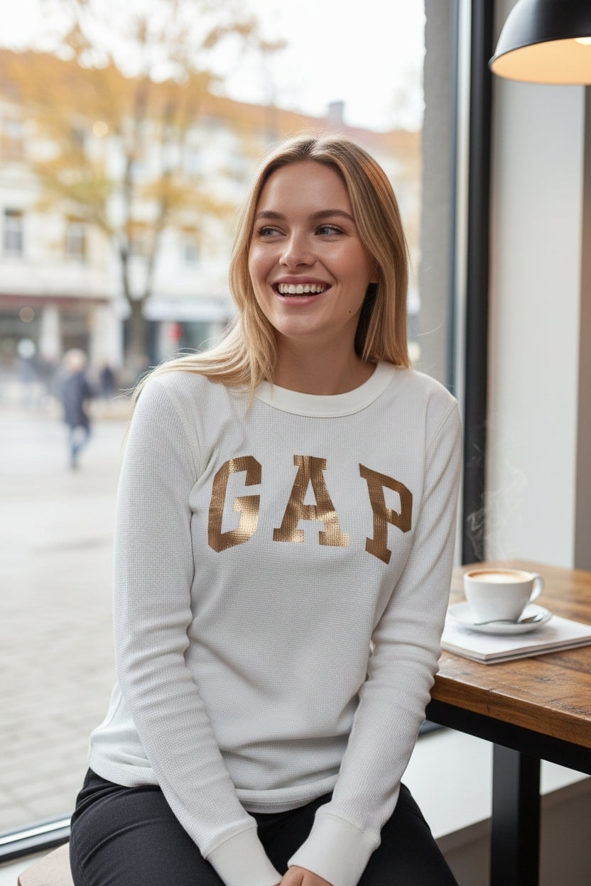 Polera manga larga Gap