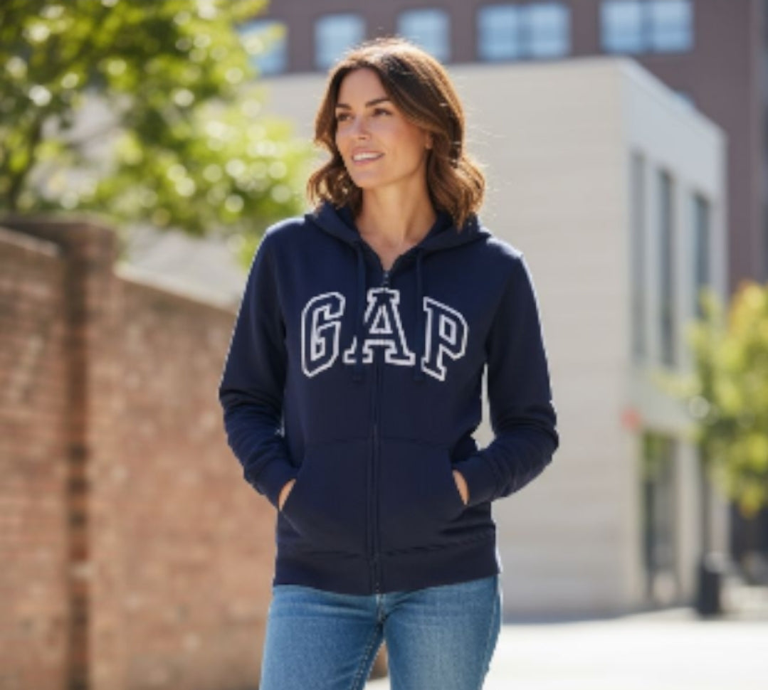 Poleron Gap Azul Marino