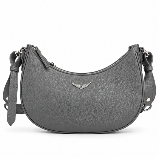 Cartera Moonvibe gris Zadig